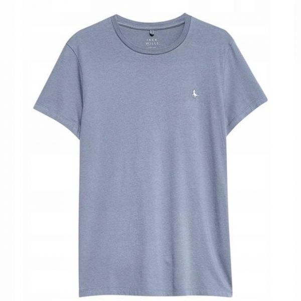 JACK WILLS BAWEŁNIANY T-SHIRT Z LOGO  XS