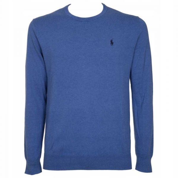 POLO RALPH LAUREN NIEBIESKI SWETER