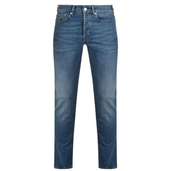 PS PAUL SMITH NIEBIESKI SPODNIE JEANS 38W