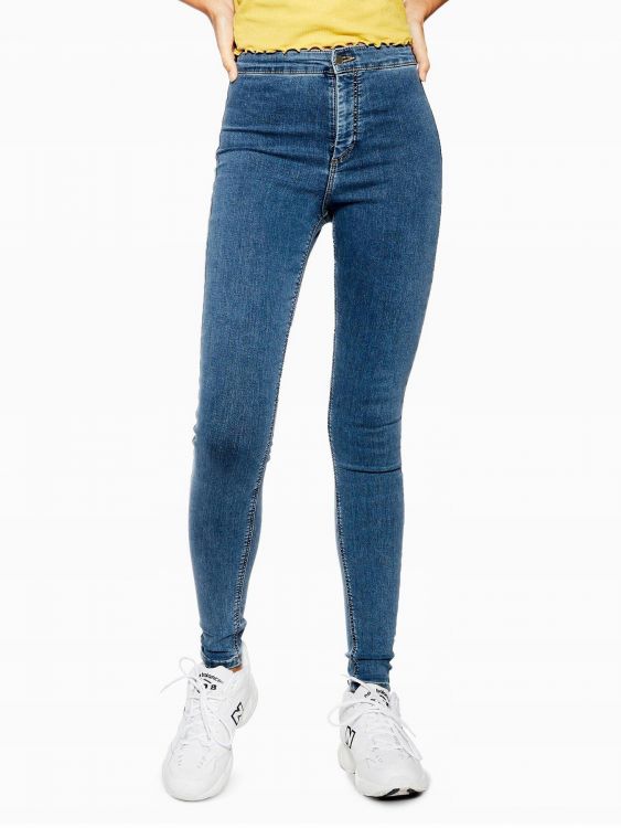 TOPSHOP SPODNIE JEANSY RURKI 32/34