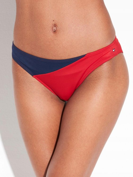 TOMMY HILFIGER DÓŁ OD BIKINI Z LOGO XS