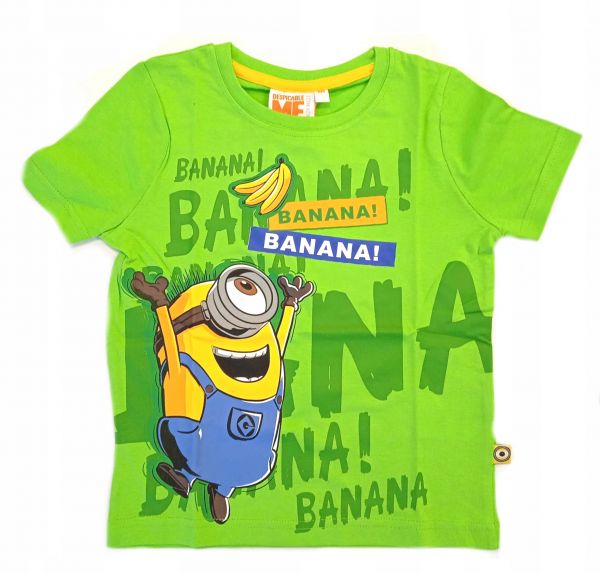 T-SHIRT Z LOGO MINIONKI