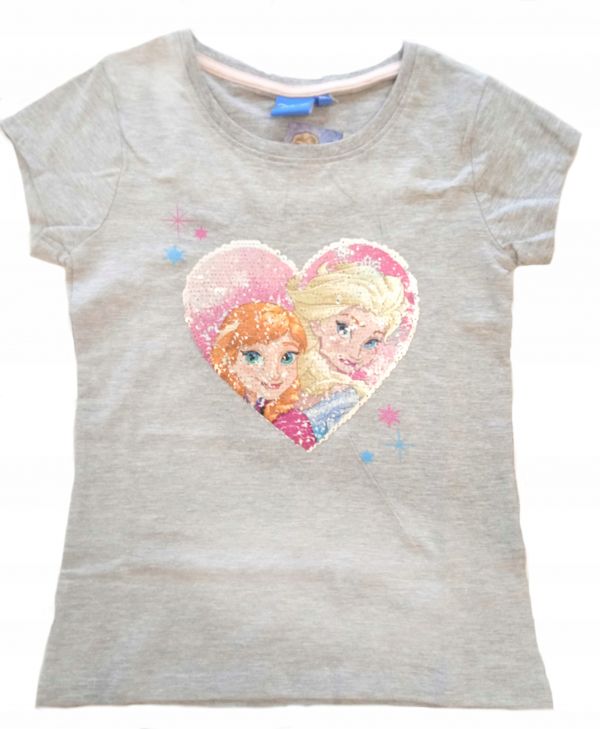 FROZEN T-SHIRT Z CEKINAMI