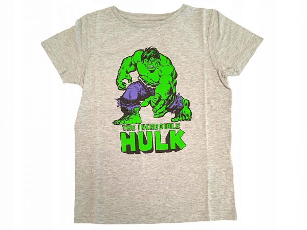 MARVEL HULK T-SHIRT Z NADRUKIEM