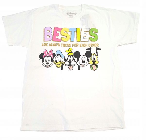 GEORGE DISNEY BIAŁY T-SHIRT DZIECIĘCY 122-128