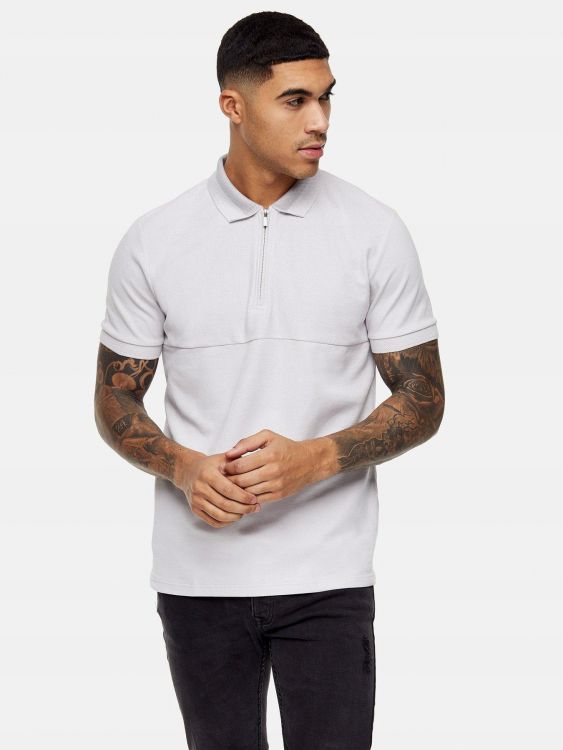 TOPMAN SZARA KOSZULKA POLO XS