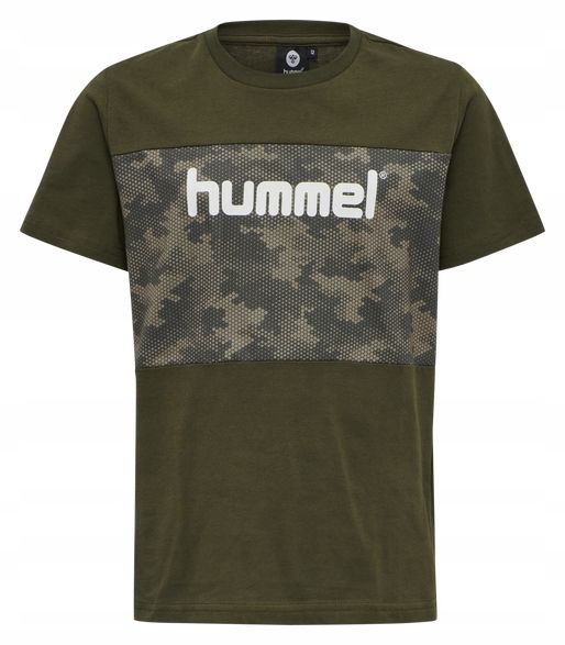 HUMMEL T-SHIRT Z LOGO KHAKI 104