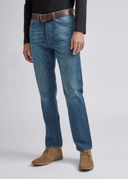 BURTON MENSWEAR LONDON SPODNIE JEANS   W28