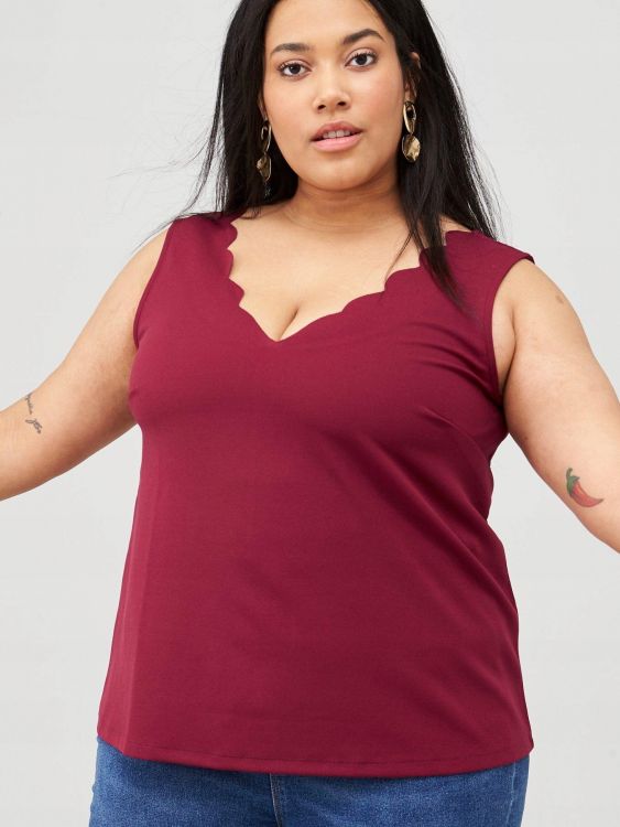 V BY VERY CURVE BLUZKA BEZ RĘKAWÓW PLUS SIZE   54