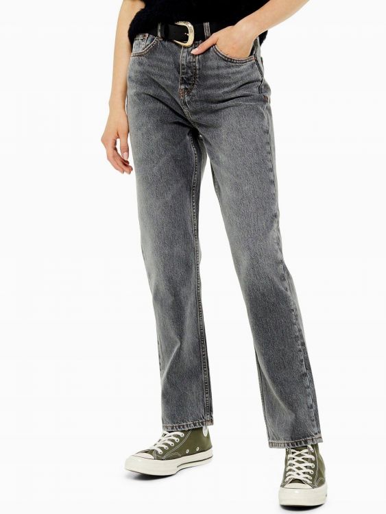 TOPSHOP SZARE SPODNIE JEANS   28/32