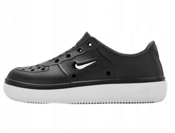 NIKE CZARNE BUTY DZIECIĘCE FOAM FORCE 1