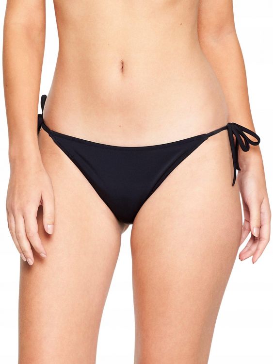 CALVIN KLEIN CZARNY WIĄZANY DÓŁ OD BIKINI