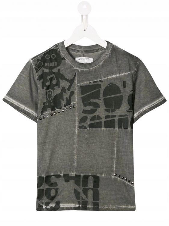 JOHN GALLIANO SZARY T-SHIRT DZIECIECY