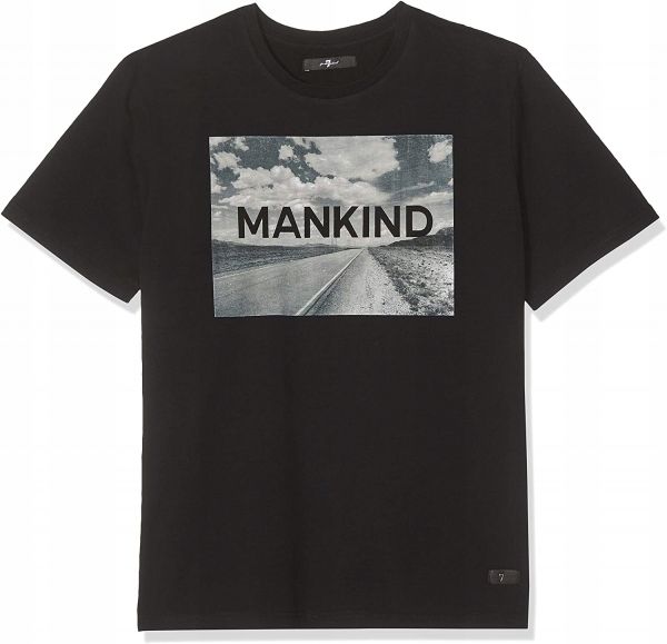 SEVEN FOR ALL MANKIND BAWEŁNIANY T-SHIRT  M