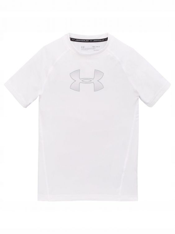 UNDER ARMOUR T-SHIRT DZIECIĘCY Z LOGO_137/147CM