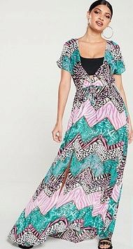 V BY VERY KOLOROWA SUKIENKA MAXI