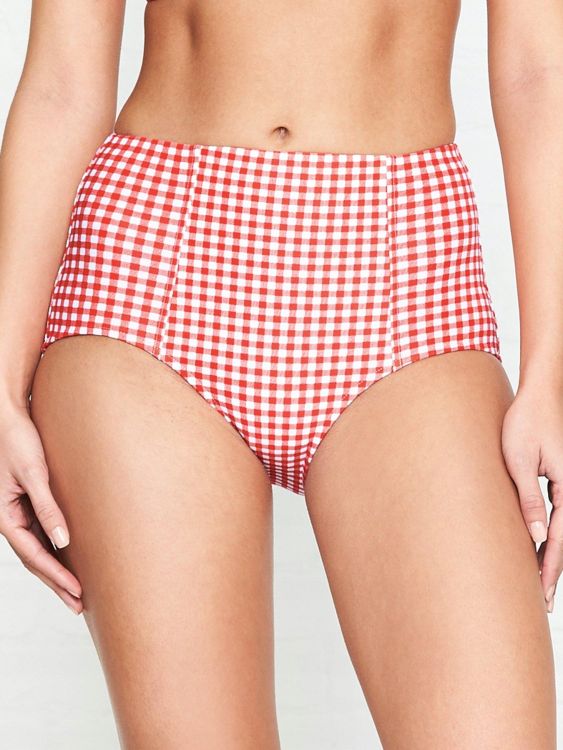 SEAFOLLY DÓŁ OD BIKINI WYSOKI STAN W KRATKĘ  XL