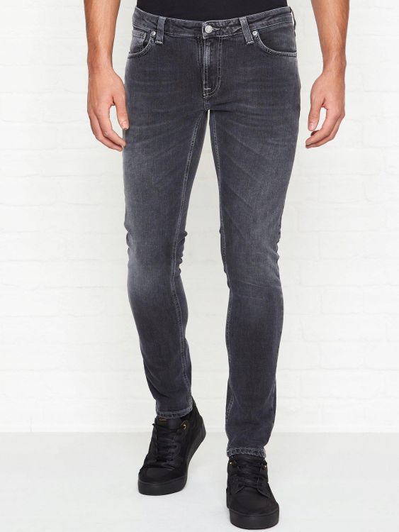 NUDIE JEANS SZARE JEANSY SKINY MĘSKIE  32/34