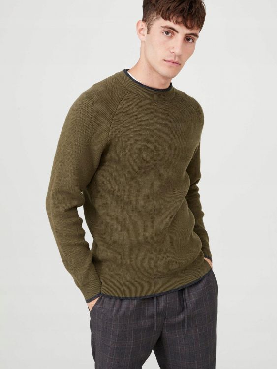 V BY VERY SWETER MĘSKI KHAKI  S