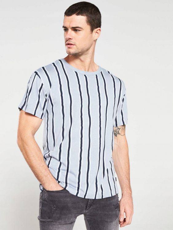 JACK & JONES T-SHIRT MĘSKI W PASKI