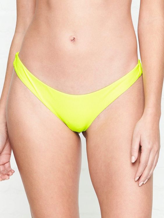 FRANKIES BIKINIS ŻÓŁTY NEONOWY DÓŁ OD BIKINI