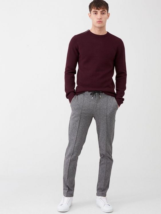 RIVER ISLAND SWETER MĘSKI Z SUWAKIEM  XS