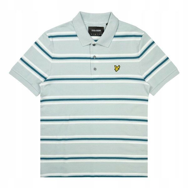 LYLE & SCOTT KOSZULKA POLO W PASY  S