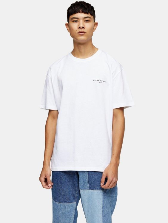 TOPMAN MĘSKI BIAŁY T-SHIRT BASIC  36