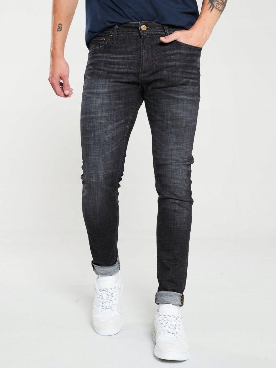 JACK & JONES CZARNE MĘSKIE JEANSY