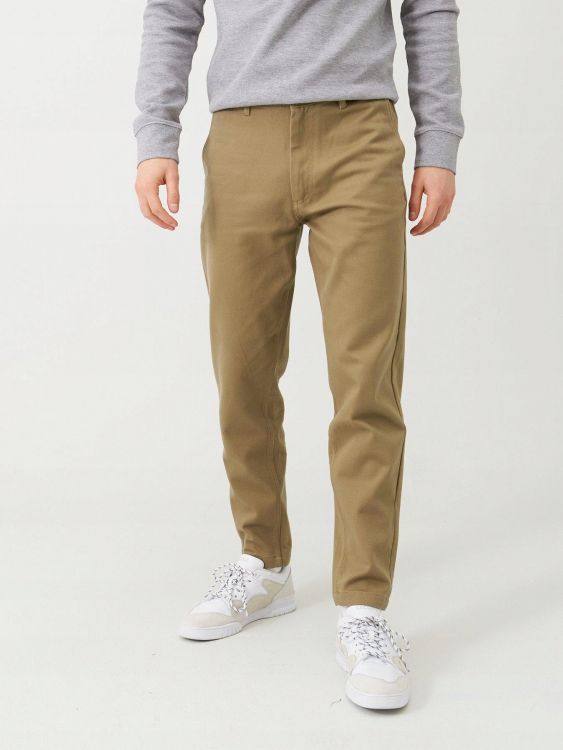 BEŻOWE SPODNIE SELECTED MAX TWILL CHINOS