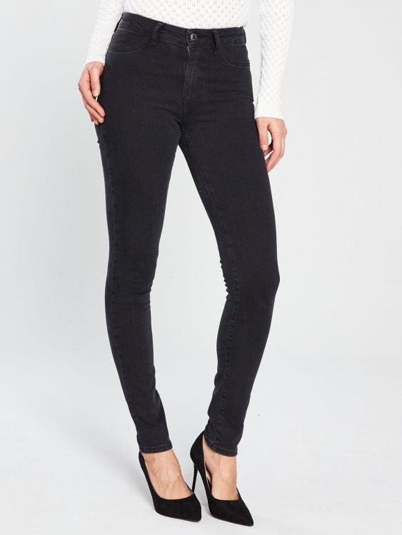 SAMSOE & SAMSOE DAMSKIE CZARNE JEANSY  XS