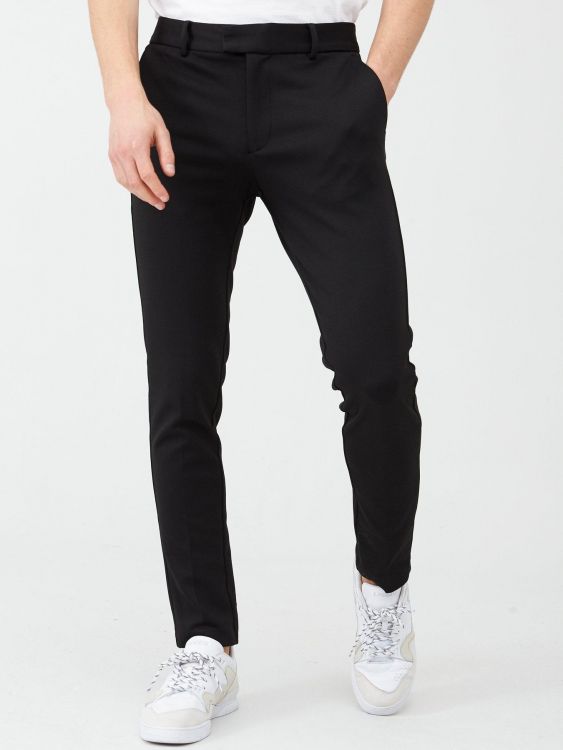 RIVER ISLAND SUPER SKINNY CZARNE SPODNIE  36 S