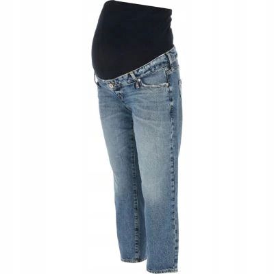 RIVER ISLAND CIĄŻOWE SPODNIE JEANSY  36R