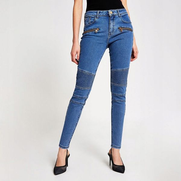 RIVER ISLAND SUPER SKINNY JEANSY DAMSKIE