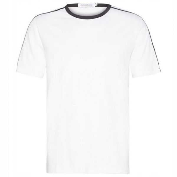 CALVIN KLEIN JEANS T-SHIRT BIAŁY MĘSKI  XXL