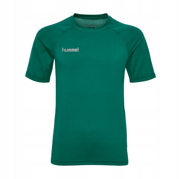 HUMMEL ZIELONY T-SHIRT MĘSKI TERMOAKTYWNY  L