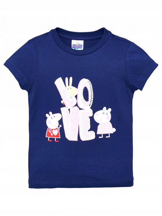 PEPPA PIG BAWEŁNIANY T-SHIRT DZIEWCZĘCY