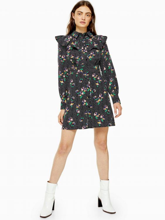 TOPSHOP KOSZULOWA SUKIENKA MINI  38